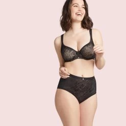 Culotte Noir Just Me -Soutiens-gorge Boutique BL03492 030 WEB 3