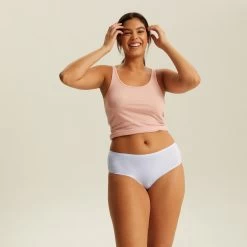 Culotte Haute One Size Star White JUST ONE MICRO -Soutiens-gorge Boutique BL03600 016 WEB 3