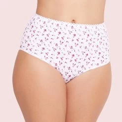 Panty Blanc Best Cotton Print -Soutiens-gorge Boutique BL05221 9A0 WEB 1