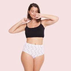 Panty Blanc Best Cotton Print -Soutiens-gorge Boutique BL05221 9A0 WEB 3
