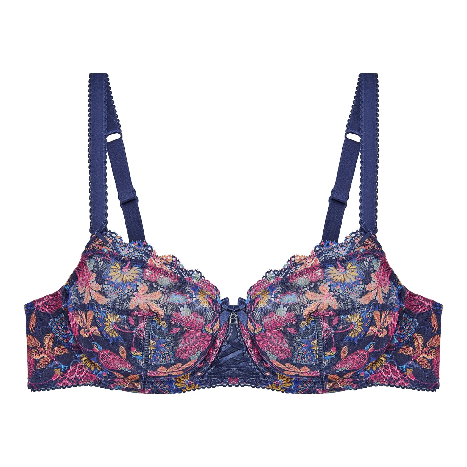 Soutien-gorge Emboîtant Avec Armatures Marine Imprimé Luccia Swing 1 Soutien-gorge Emboîtant Avec Armatures Marine Imprimé Luccia Swing