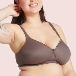 Soutien-gorge Sans Armatures Taupe Moulded Convertible -Soutiens-gorge Boutique BL72335 107 WEB 1