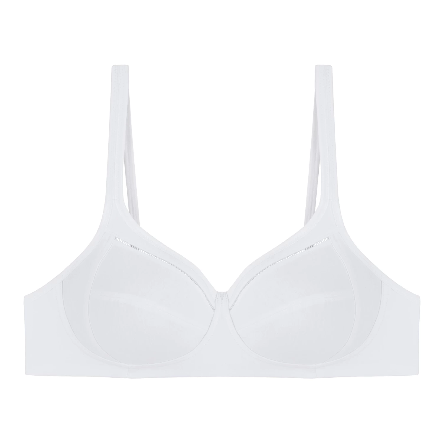 Soutien-gorge Sans Armatures Blanc Bari 1 Soutien-gorge Sans Armatures Blanc Bari