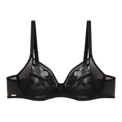 Soutien-gorge Emboîtant Avec Armatures Noir Versailles