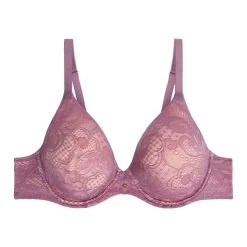 Soutien-gorge Emboîtant Avec Armatures Mauve AMALFI